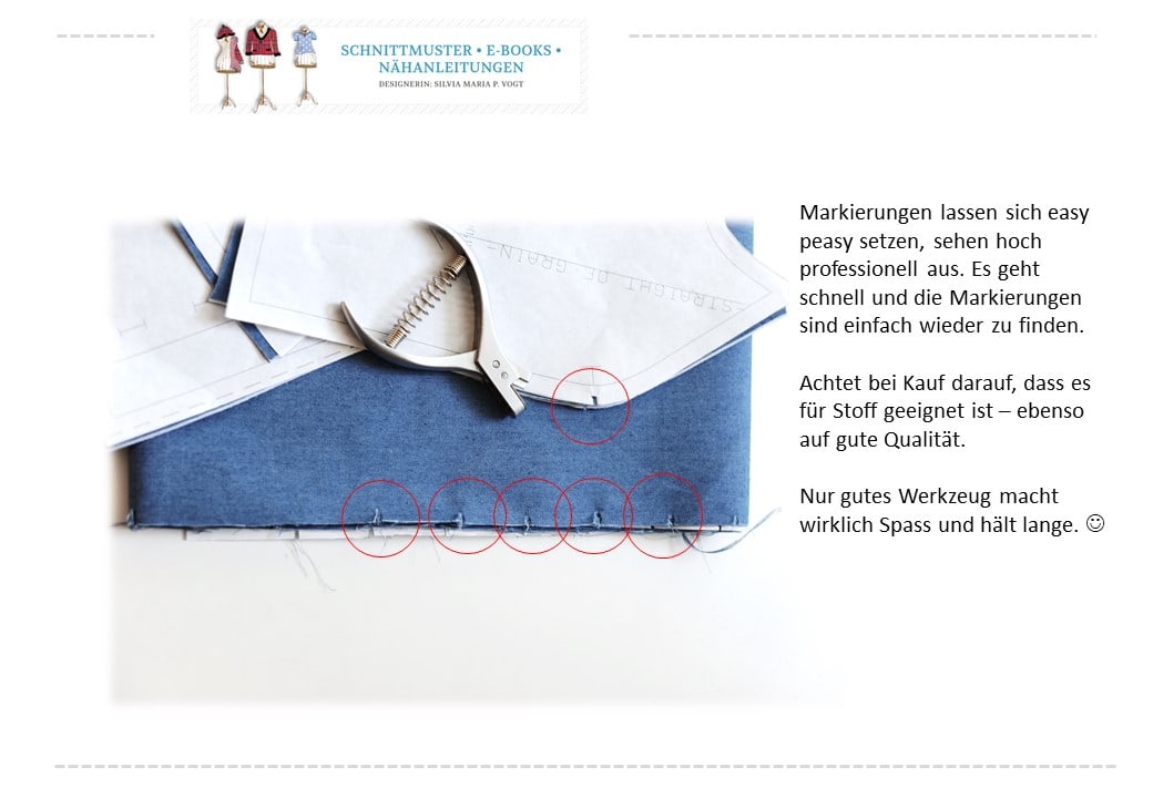 Markierungen setzen