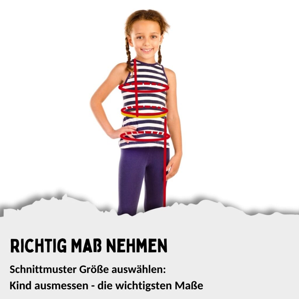 Kind ausmessen - richtig Maßnahmen