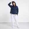 Schnittmuster Oversize Jacke Damen Francine in unifarbener Variante, sportliche Oversize Jacke zum Selbernähen