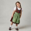 Schnittmuster Dirndlbluse für Kinder – Anleitung zum Nähen mit Jersey-Stoff